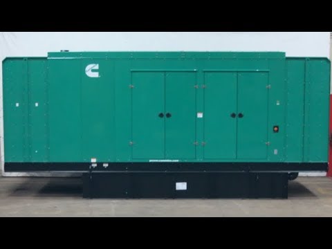 New Cummins 800 kW DQCC diesel generator, QSK23-G7 NR2 engine - CSDG # 2308