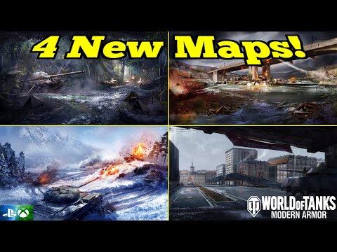 These New Maps Are Breathtaking! || World of Tanks: Modern Armor