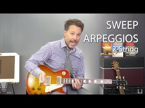 Sweep Arpeggio Series - 2 String Malmsteen Style