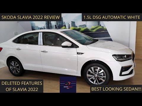Skoda Slavia 2022 Review - Looks Elegant!!! Style Sunroof 1.5L DSG Variant |  Deleted Features 2022