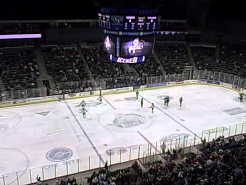 Evansville IceMen Goal - Brian Bicek (1-20-2012)