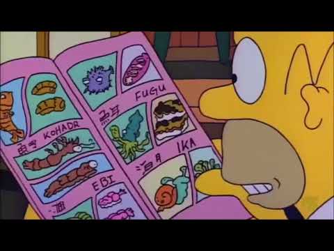 Poor Homer Eats Poisonous Fugu