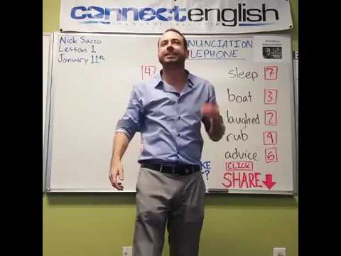 Connect English Pronunciation Telephone, Volume 5 - Mission Valley Campus