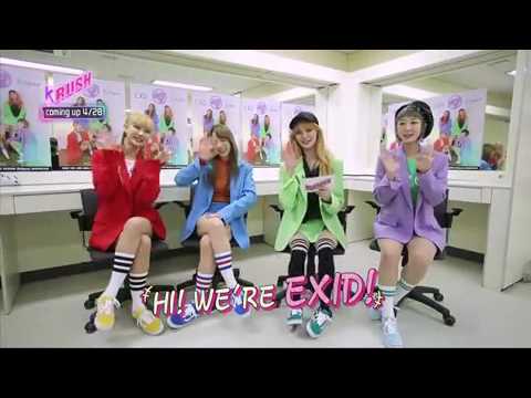 Get to know exid on k-rush!!