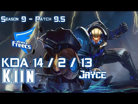 AFs Kiin JAYCE vs VLADIMIR Top - Patch 9.5 KR Ranked