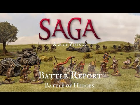 Saga Battle Report 01 - Battle of Heroes