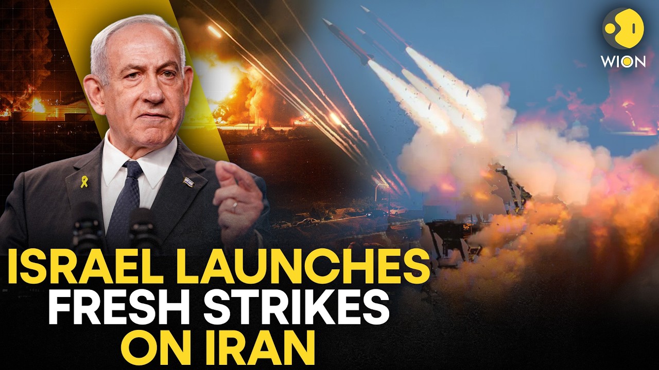 Israel-Iran War LIVE: Israel Unleashes New Waves of Strikes on Iran | Tehran Under Heavy Bombardment