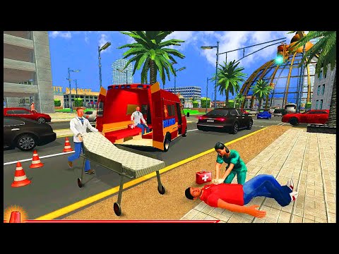 Ambulance Rescue Driver Simulator - Offroad Emergency Hero Van Drive - Android