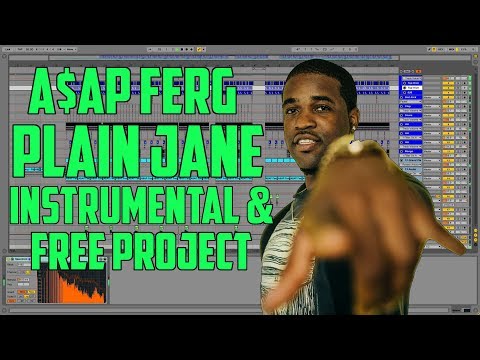 A$AP FERG - PLAIN JANE (Instrumental + Free Ableton Project)