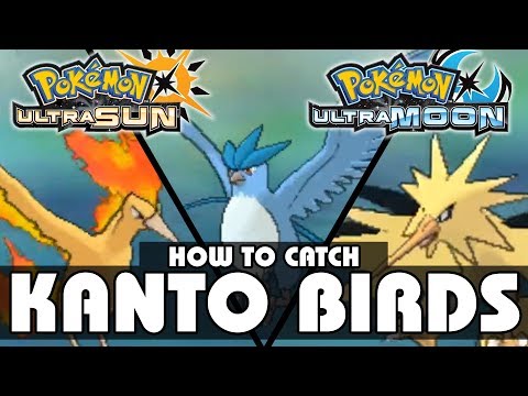 How to Catch Articuno, Zapdos, and Moltres! | Pokémon Ultra Sun and Moon | Legendary Pokémon