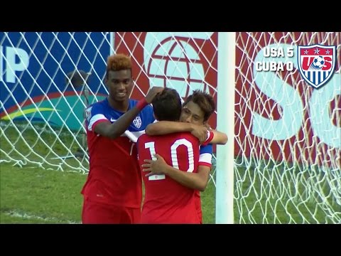 U-17 MNT vs. Cuba: Highlights - Feb. 27, 2015
