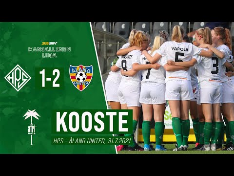 KOOSTE: HPS 1-2 Åland United | Kansallinen liiga, 31.7.2021 - HPS TV