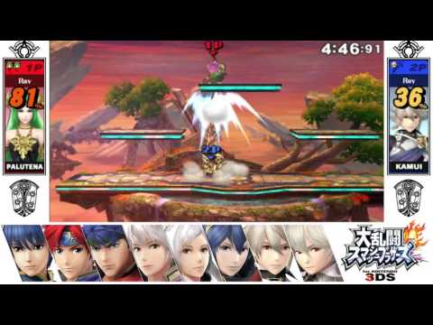 Nerf Me To The Moon 3DS Round 1 - SilesiaLewyn (Kamui) vs Tsunami (Palutena)