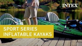 Nafukovací čln INTEX 68305 Kajak Challenger K1 set