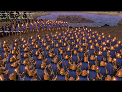 Golden Knights are Attacked by 3 Armies at Once | Ultimate Epic Battle Simulator | UEBS