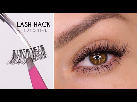 False Eyelash Hack | Easy Way To Apply Lashes | Shonagh Scott | ShowMe MakeUp