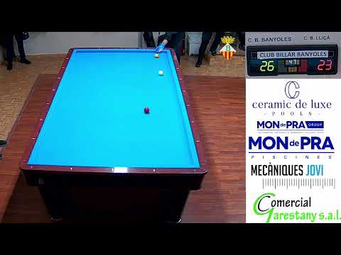 LLIGA CATALANA 3 BANDES BANYOLES B - LLIÇÀ