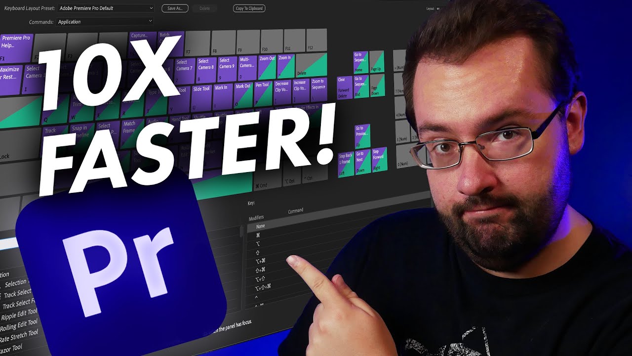 10 Premiere Pro Shortcuts To Edit 10x Faster!