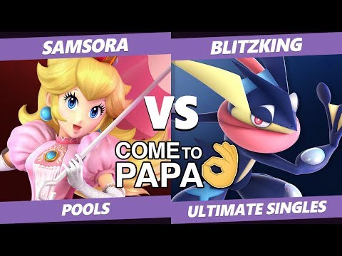 Smash Ultimate Tournament - Samsora (Peach) Vs. BlitzKing (Greninja) CtP3 SSBU Pools