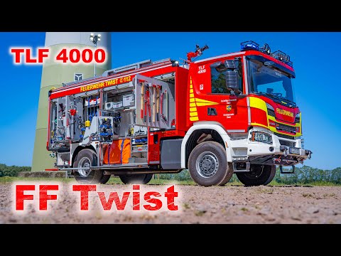Freiwillige Feuerwehr Twist neues TLF 4000 // Schlingmann // Hänsch DBS 850