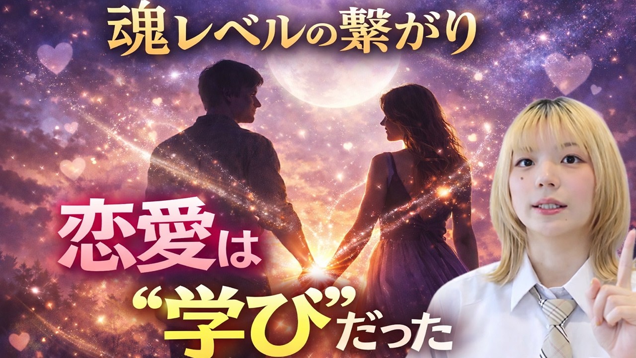 恋愛はなぜ起きる？魂レベルで学ぶ“愛”の正体とは？