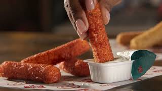  Nashville Hot Mozzarella Sticks | Real Cheesy