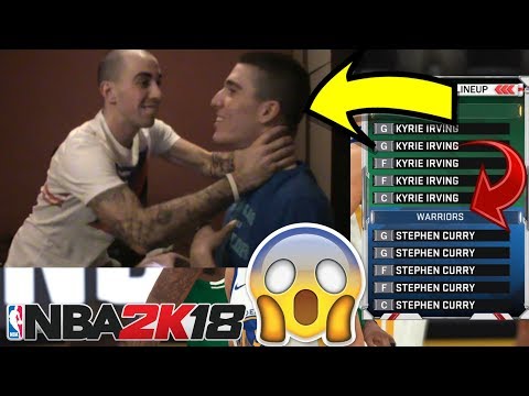 TRICKY ME ZADAVIO ?! - 15 CURRY VS 15 IRVING - KAFA CHALLENGE - NBA 2K18