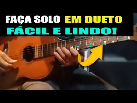 DUETOS E SOLOS LINDOS MUITO FÁCIL - Aula de violão