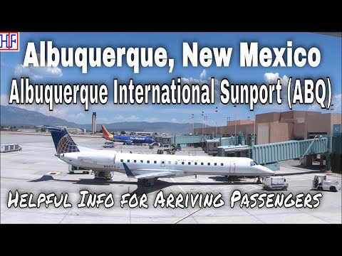 Albuquerque International Sunport Airport (ABQ) - Guide for Arriving Passengers to Albuquerque, NM