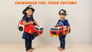 DIY I How To Make a Cardboard Fire Truck