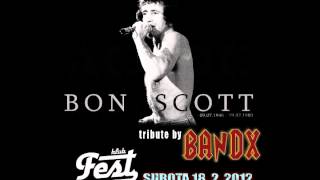 BANDX AC/DC TRIBUTE BAND - OVERDOSE Live ( Bon Scott Tribute Night )