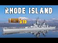 World Of WarShips Rhode Island 4 Kills 253K Damage