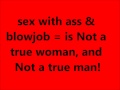 Anti ASS Sex Anti Blow Job