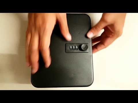 How to reset combination key cabinet code?