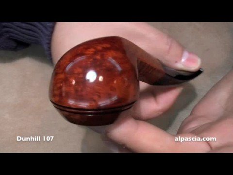 pipa Dunhill 107 - smoking pipe