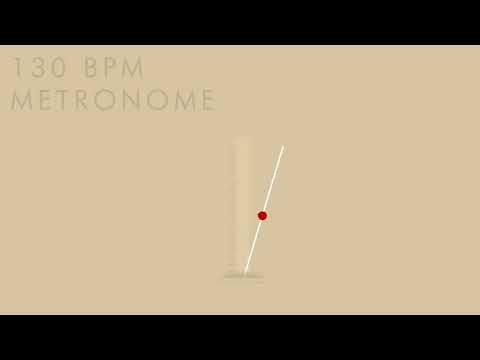 130 BPM Metronome - 1 Hour Metronome 130 BPM