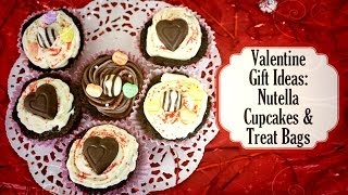 [DIY & RECIPE] Valentine Gift Ideas: Goody Bags & Nutella Cupcakes