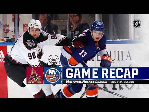 Coyotes @ Islanders 10/17 | NHL Highlights 2023