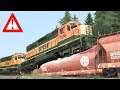 ⚠️BNSF Train Crash and Amtrak Passenger Train !!⚠️