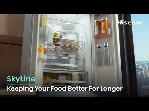 Hisense RF632N4WIE1 Silver