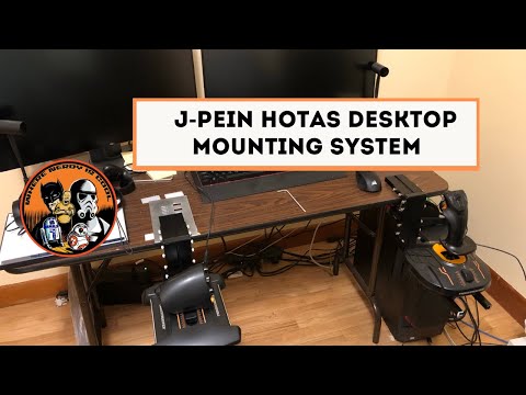 J-PEIN HOTAS Desktop Mounting System