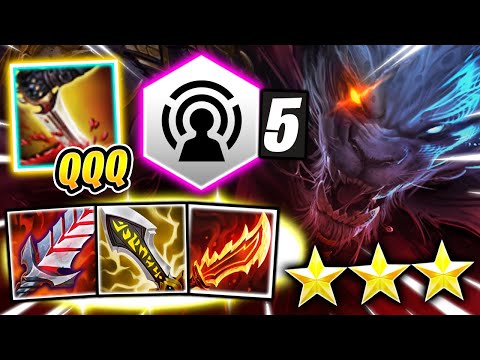 100% CRIT QQQ SPAM w/ 3 STAR RENGAR! - SET 7.5 TFT Teamfight Tactics New Gameplay Guide