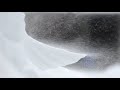Howling Blizzard Sounds Winter Ambience Heavy Wind Snowfall Snowstorm Sounds For Sleeping