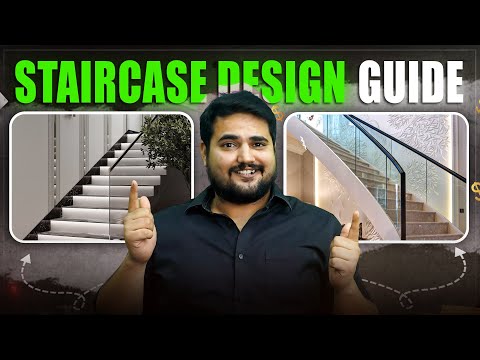 Before You Build a Staircase, Watch This! | Railing, Wall & Steps Design Guide👌🤩