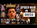 Avengers Infinity War 😢😭😢 Spiderman's Death Reactions #reaction #spiderman