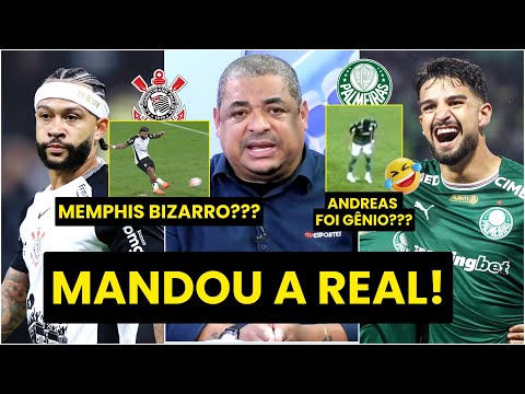 "EU TE FALO! Pra mim, esse PÊNALTI que o MEMPHIS PERDEU..." | VAMPETA | CORINTHIANS 0 x 1 PALMEIRAS