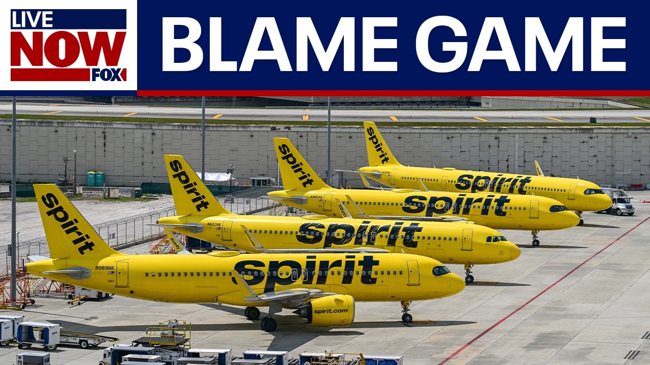 U.S. politicians pointing fingers amid Spirit Airlines shutdown