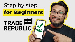 Trade Republic guide for Beginners -  Trade Republic buying stocks, ETFs and Savings plan