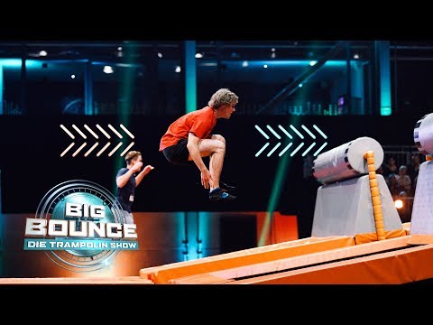 Big Bounce - Die Trampolin Show | Björn Pappenscheller vs. Sören-Sandor Groß | Folge 01 vom 25.01.19