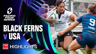  HIGHLIGHTS | Black Ferns v USA | 2026, Pacific Four Thumbnail